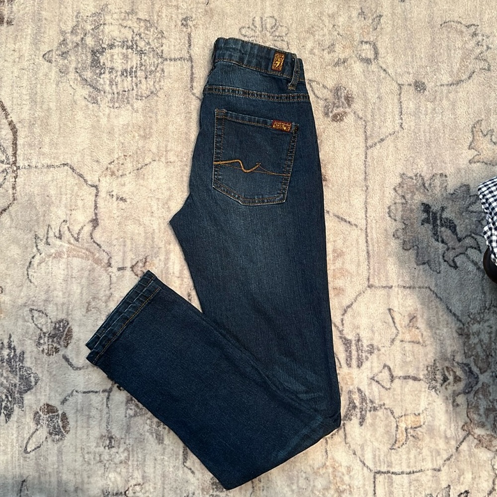 Boys 7 for All Mankind Sz 12 Slimmy